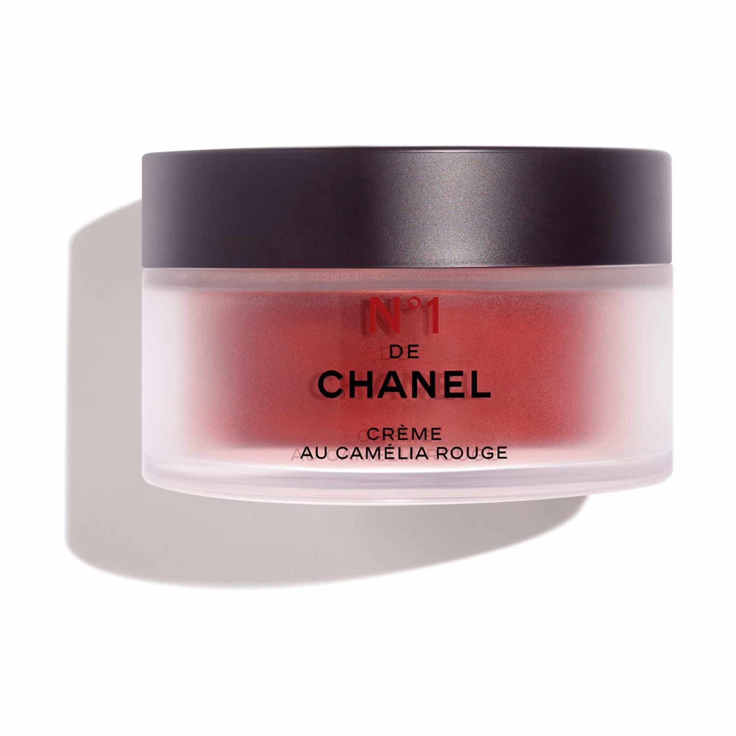 CREME MIT ROTER KAMELIE
