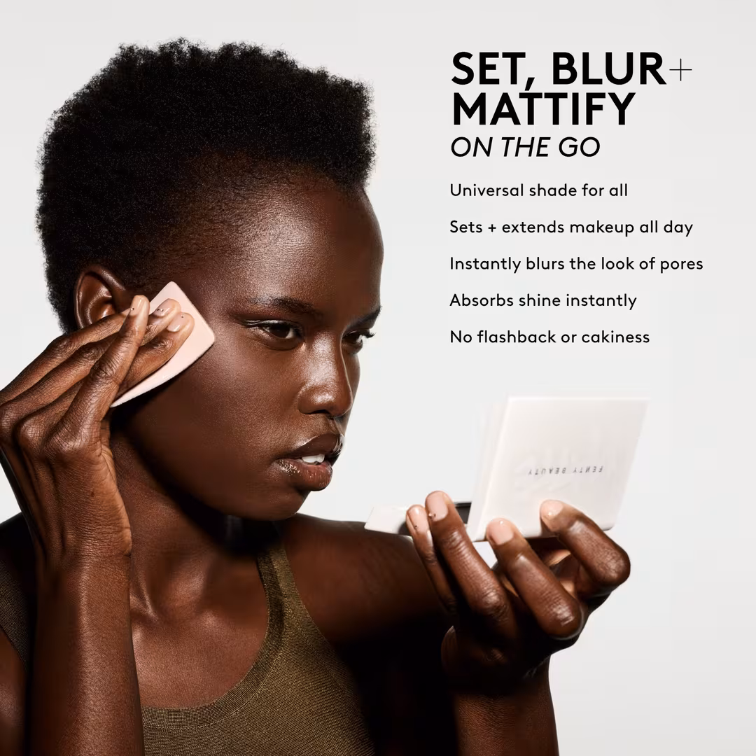 FENTY BEAUTY by Rihanna  Mini Invisimatte Instant Setting + Blotting Powder