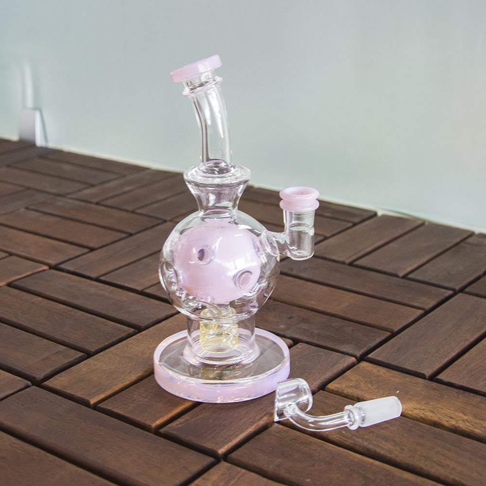 9 Glass Exosphere Fumed Perc Dab Rig