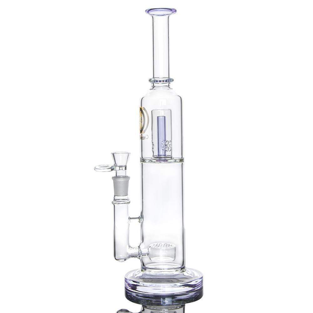 16 inch Glass Bong with Flower of Life perc to SOL Showerhead perc 18.8mm