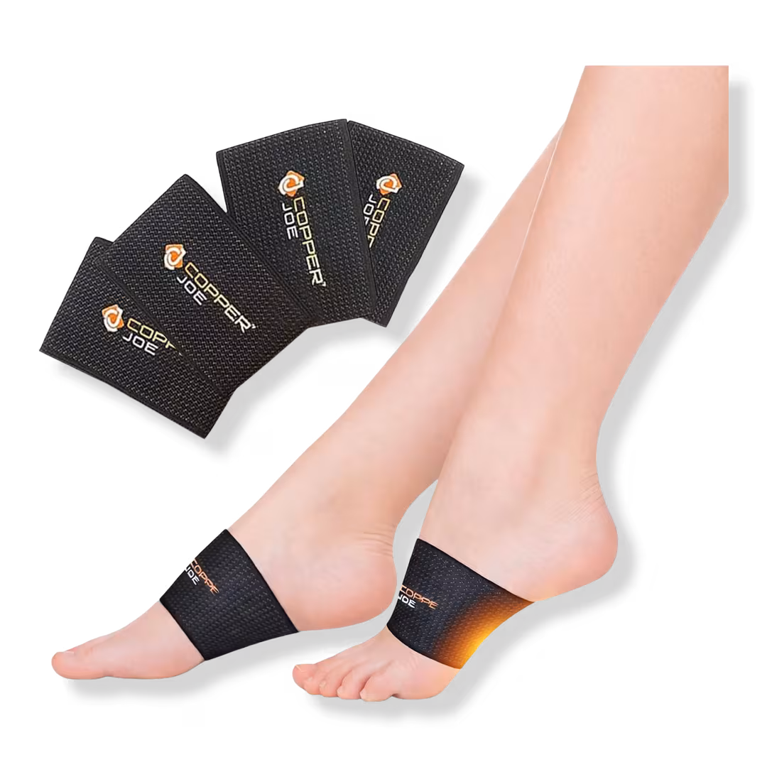 Copper Joe  Copper-Infused Arch Support Sleeves