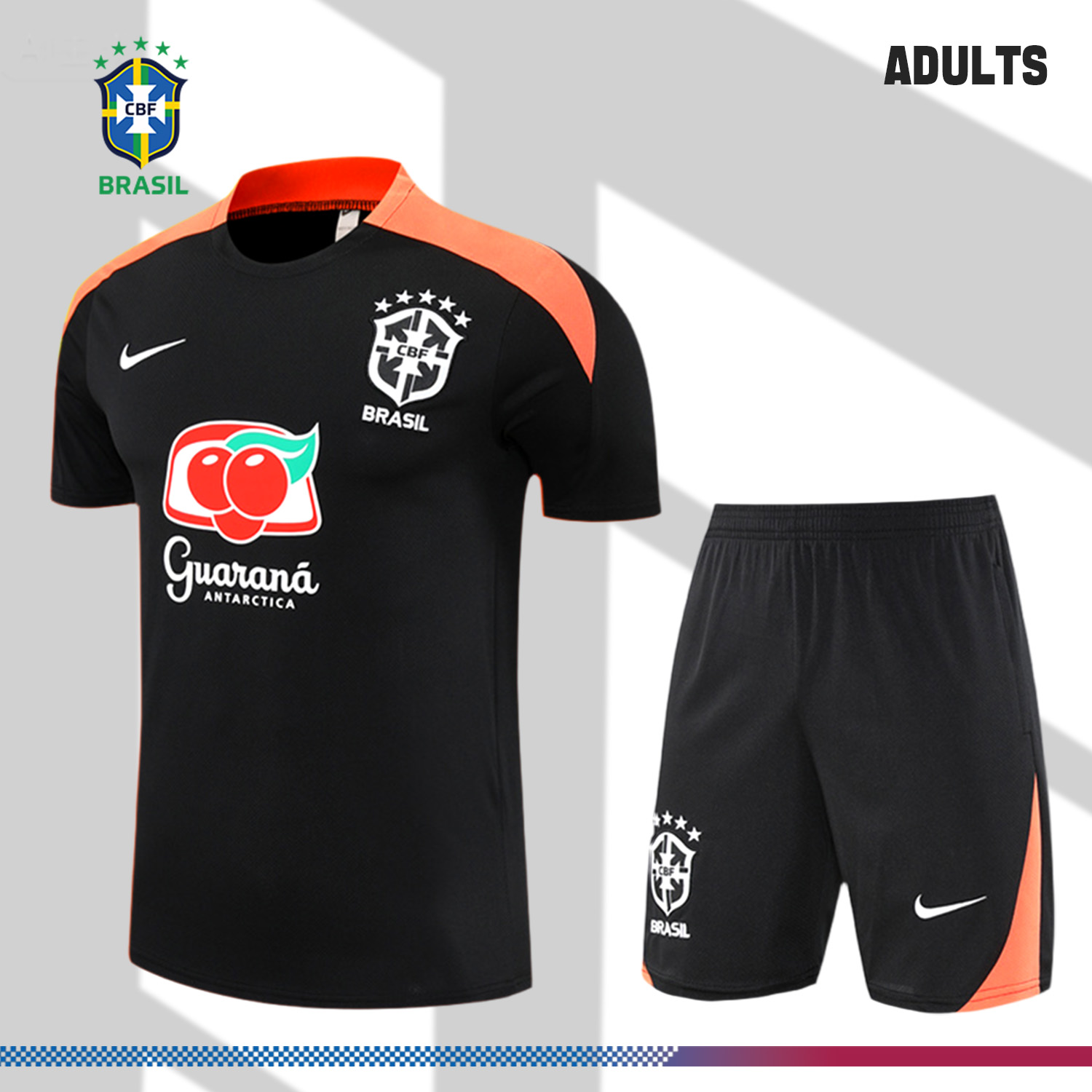 2025/2026 Brazil Short Sleeve Training Kit (Adult Kit)