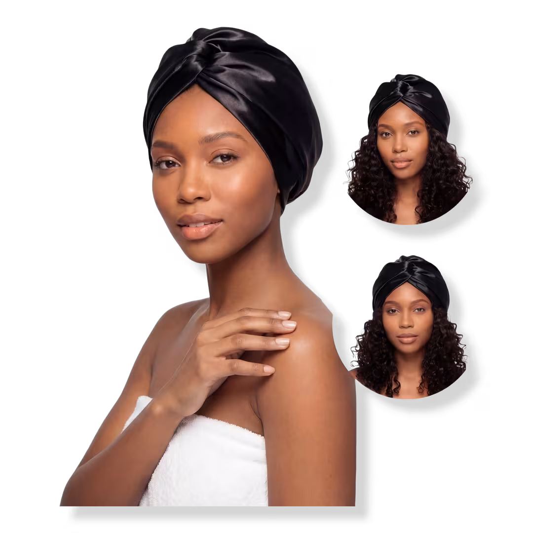 True + Pure Texture  Satin Turban for Natural Hair