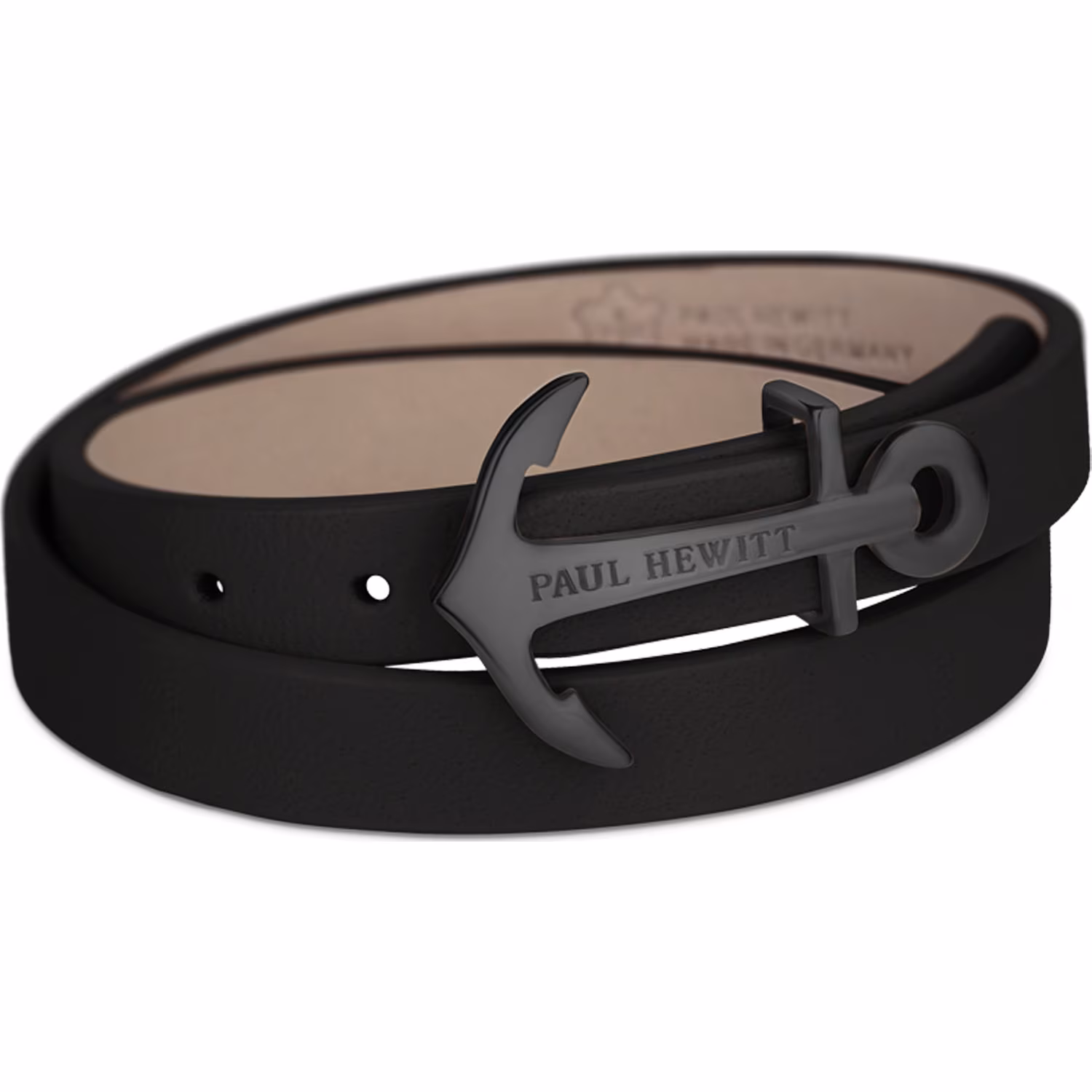 Armband Leder, Edelstahl