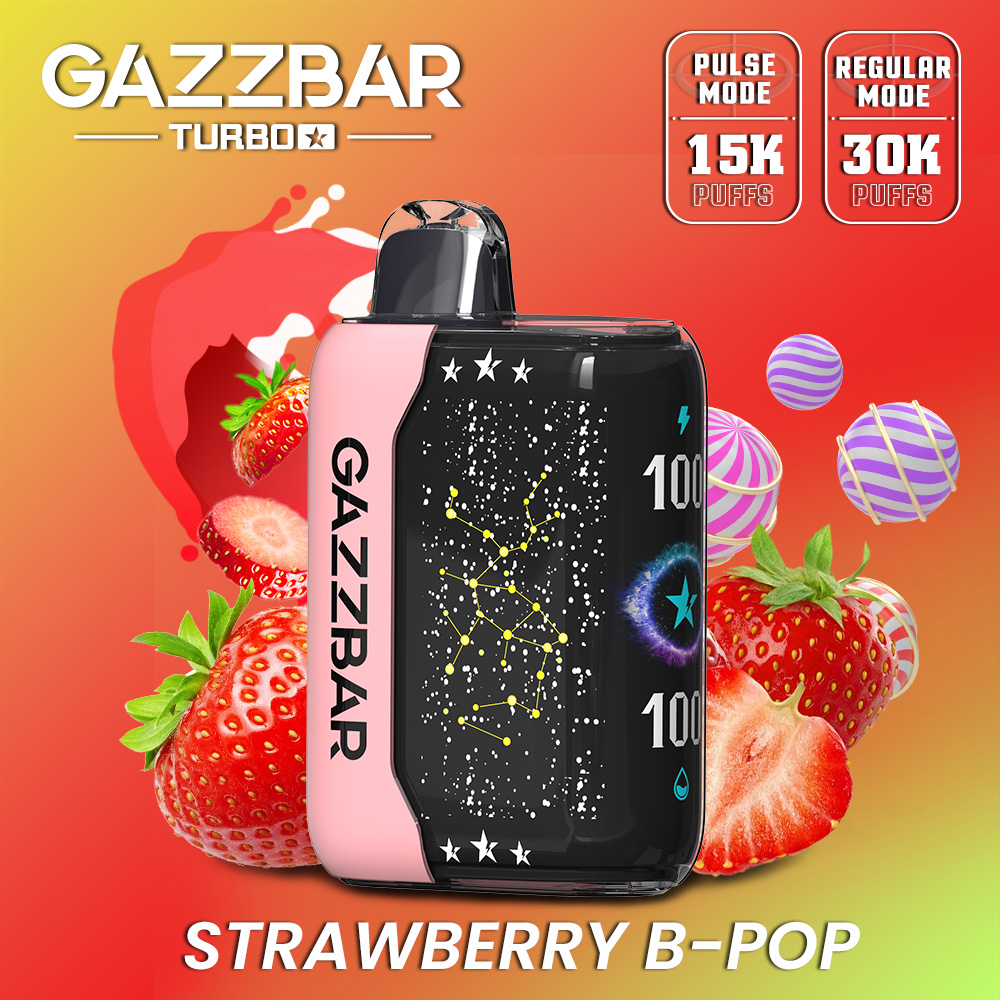 STAR 15000 PUFFS-STRAWBERRY B-POP