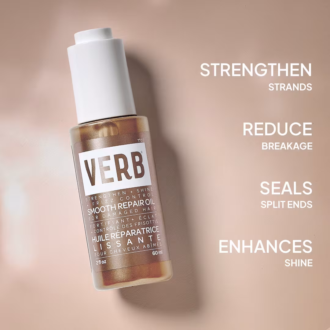 Verb  Smooth Repair Hair Oil with Heat Protection