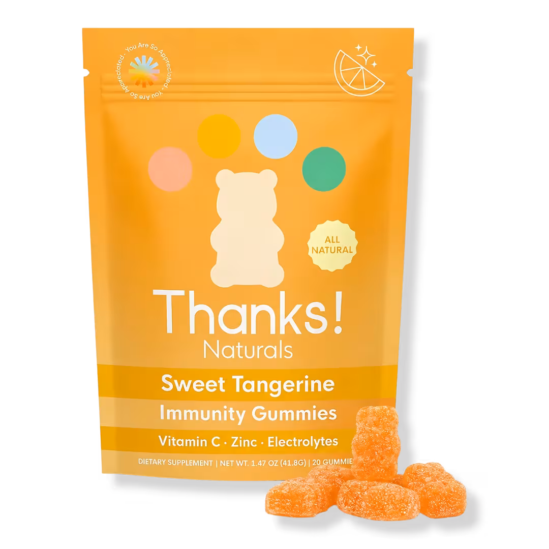 Thanks! Naturals  Sweet Tangerine Immunity Gummies