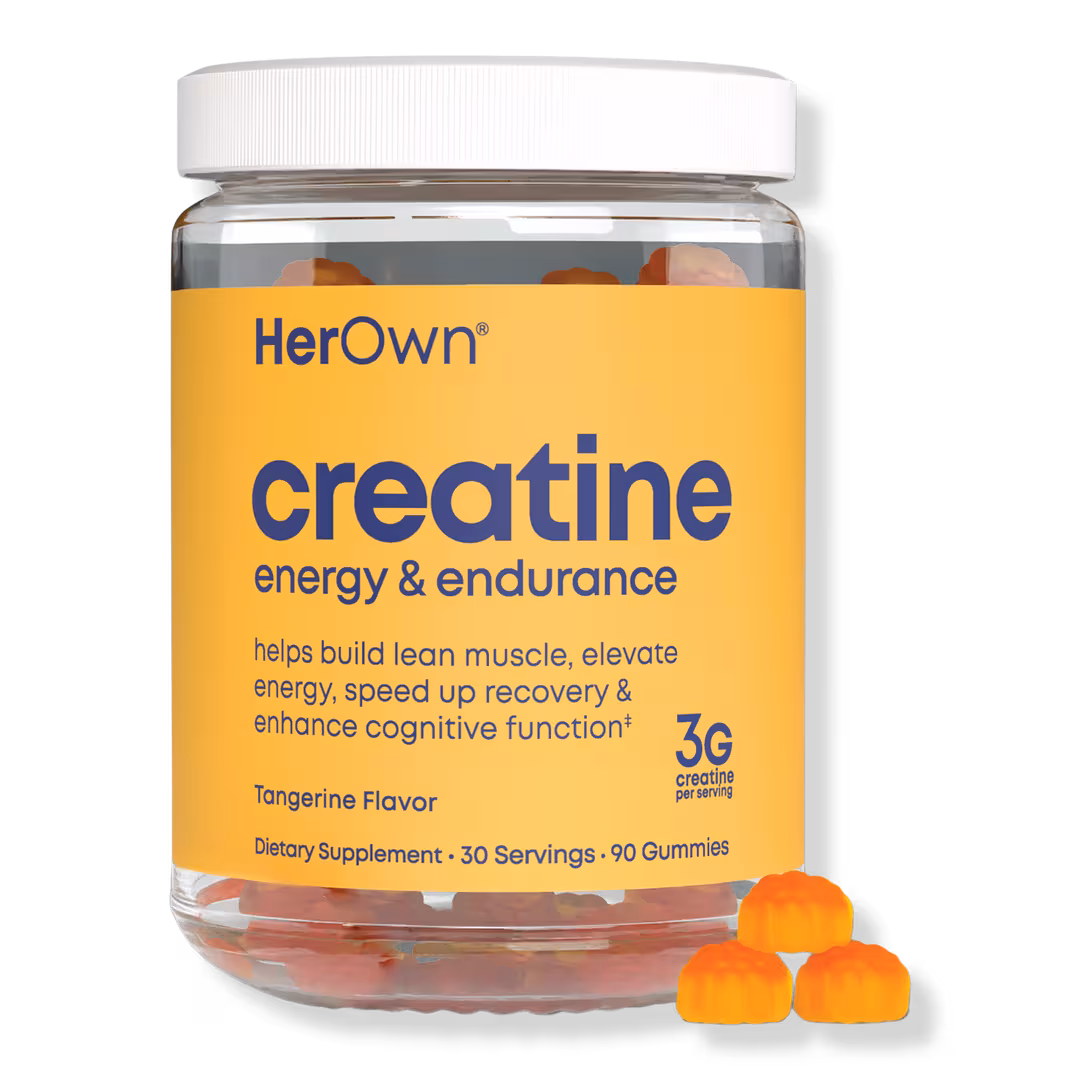 Her Own  Creatine Gummies: For Energy and Endurance, Build Lean Muscle