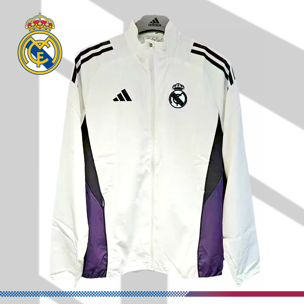 2025/2026 Real Madrid Windbreaker Jacket