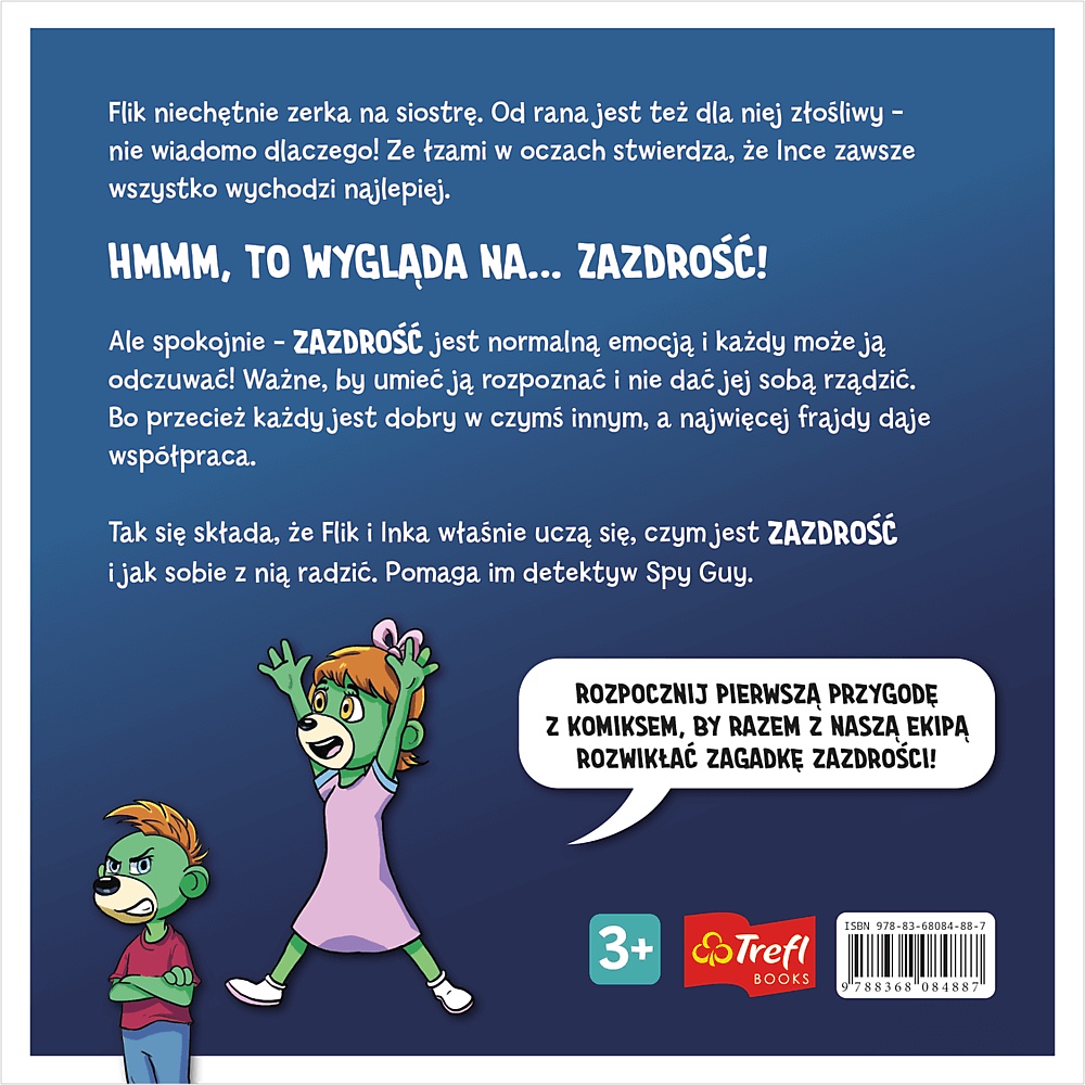 Komiks Spy Guy, Na Tropie Zazdrości