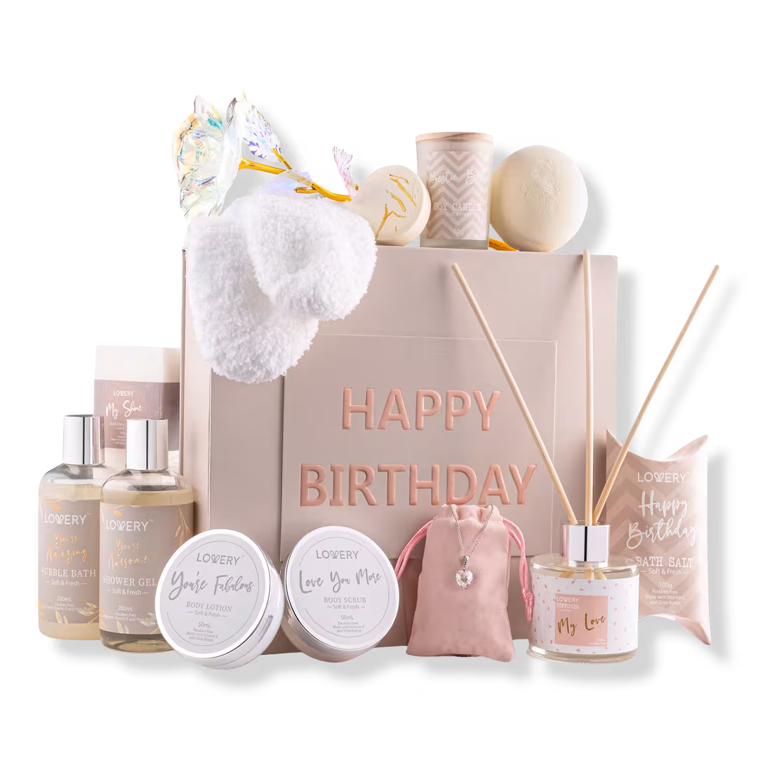 Lovery  Luxury Birthday Spa Gift Box