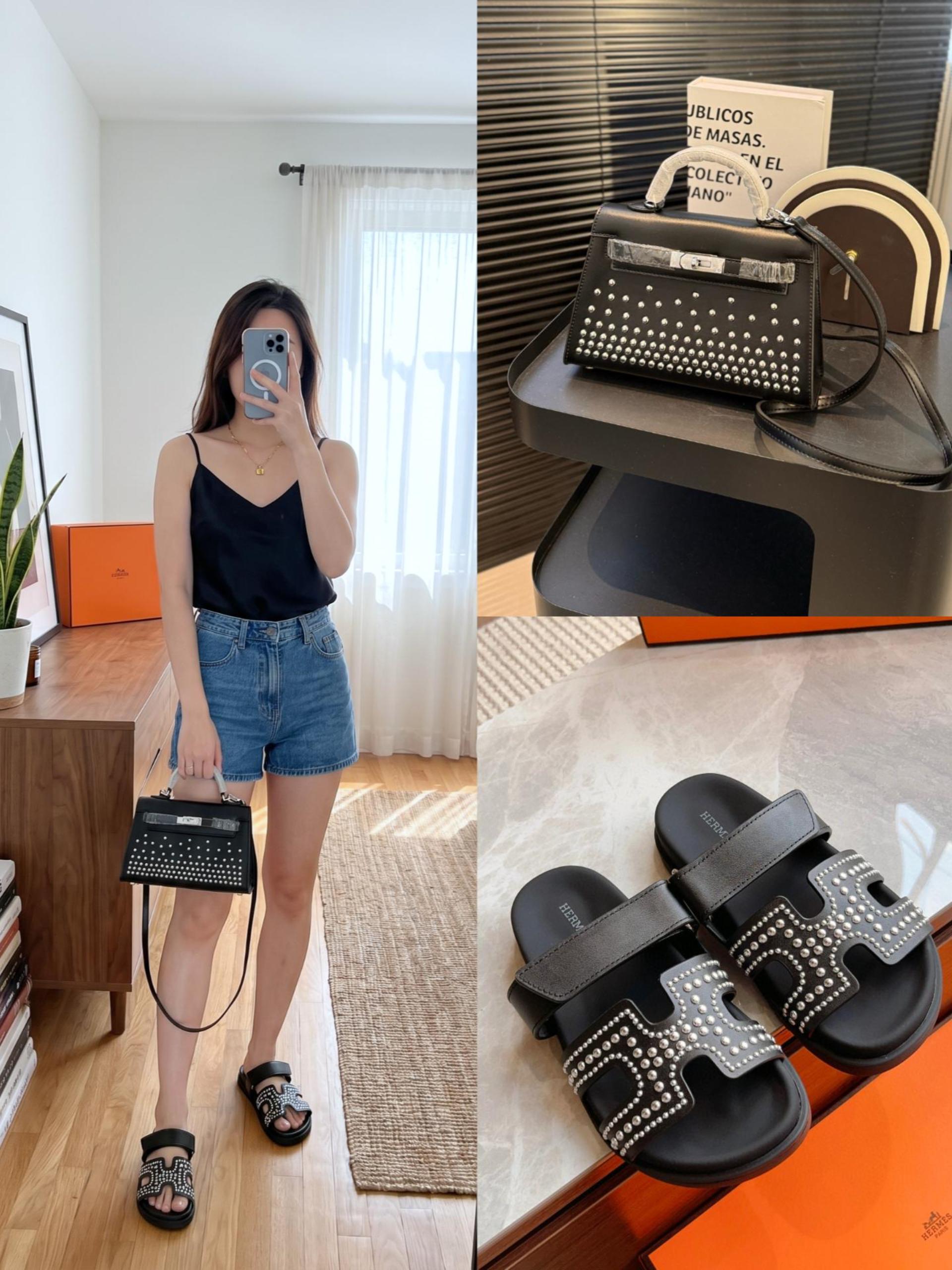Hermès Shoes & Bag Set