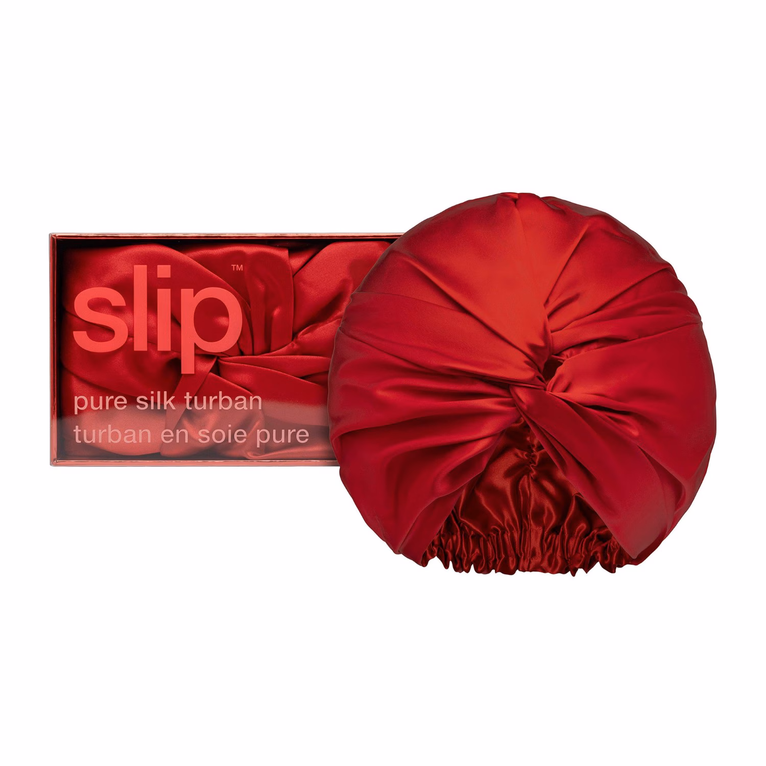 Turban aus reiner seide