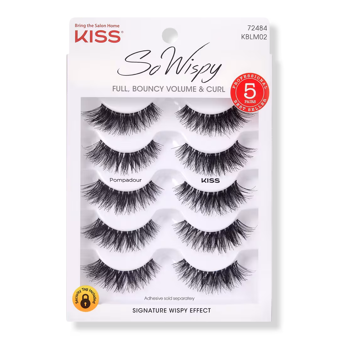 Kiss  So Wispy Lash Multipack, Pompadour
