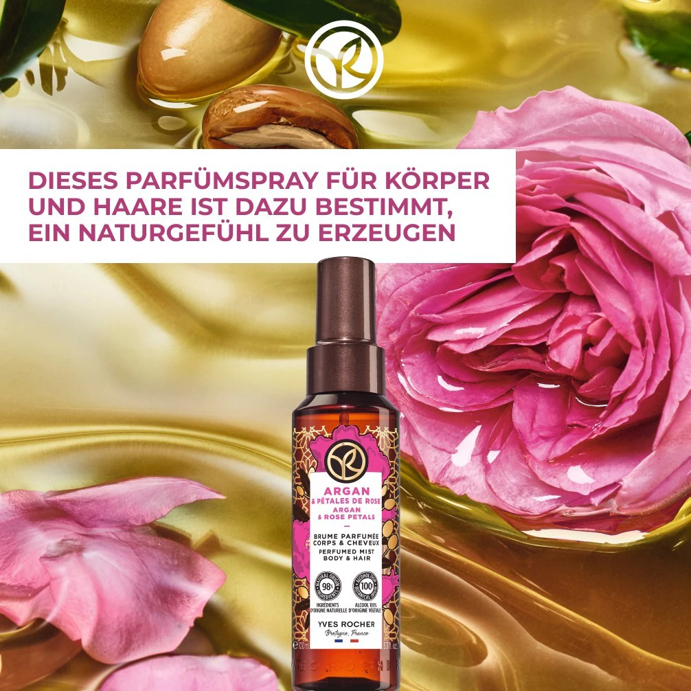 Parfümiertes Duftspray Körper & Haare