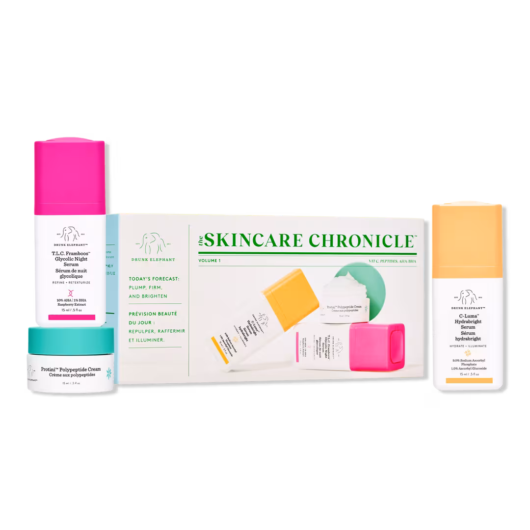 Drunk Elephant  The Skincare Chronicles: Brighten & Exfoliate Kit