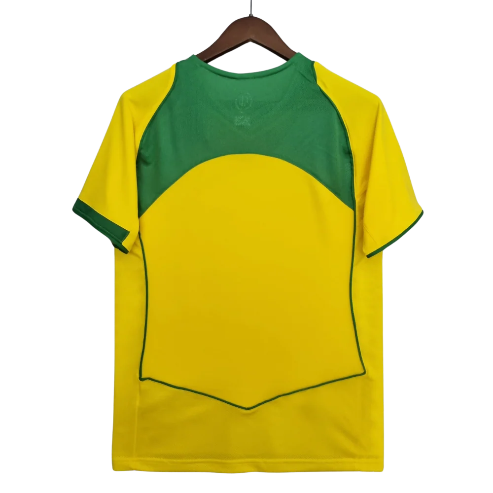 Retro 2004/06 Brazil Home Soccer Jersey