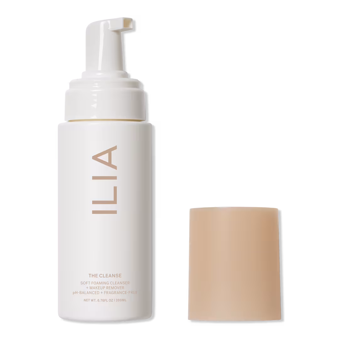 ILIA  The Cleanse Soft Foaming Cleanser + Makeup Remover