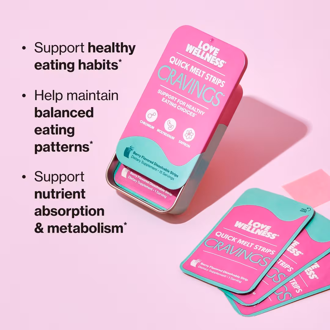Love Wellness  CRAVINGS Quick Melt Strips