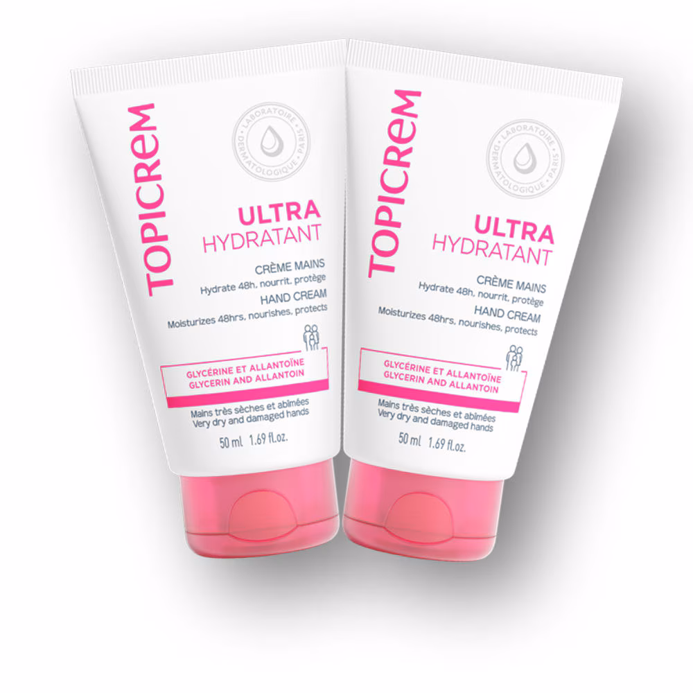 Ultra-feuchtigkeitsspendende Handcremepackung von UH