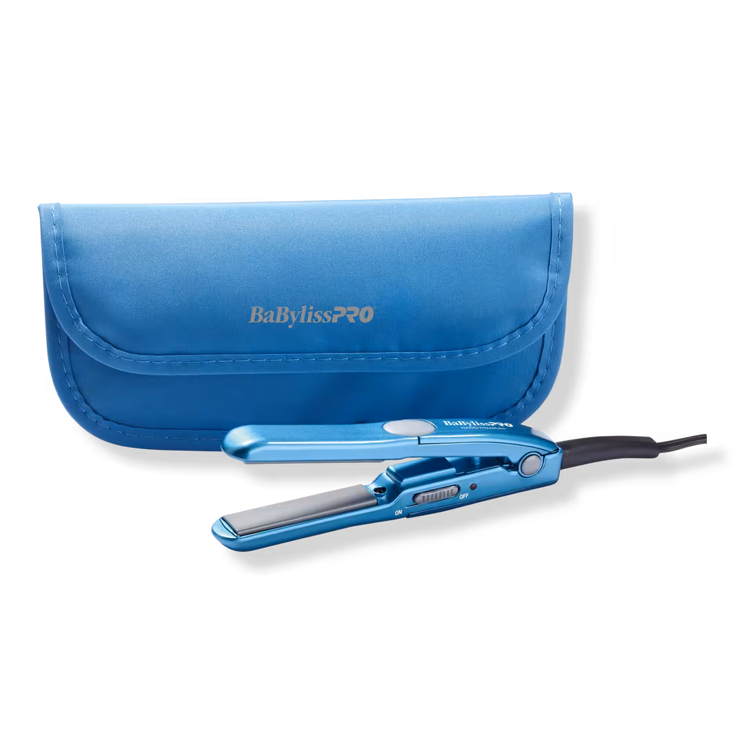 BaBylissPRO  Mini Straightening Iron with Travel Pouch