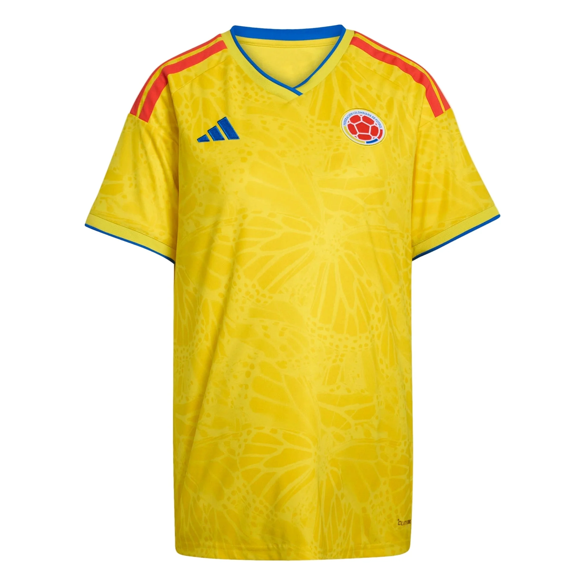 adidas 2026 Colombia Women's Stadium Home Soccer Jersey