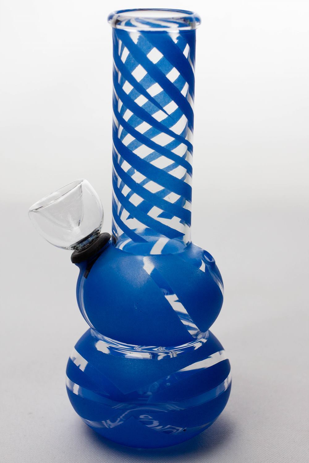 6 Double Beaker Glass Water Bong