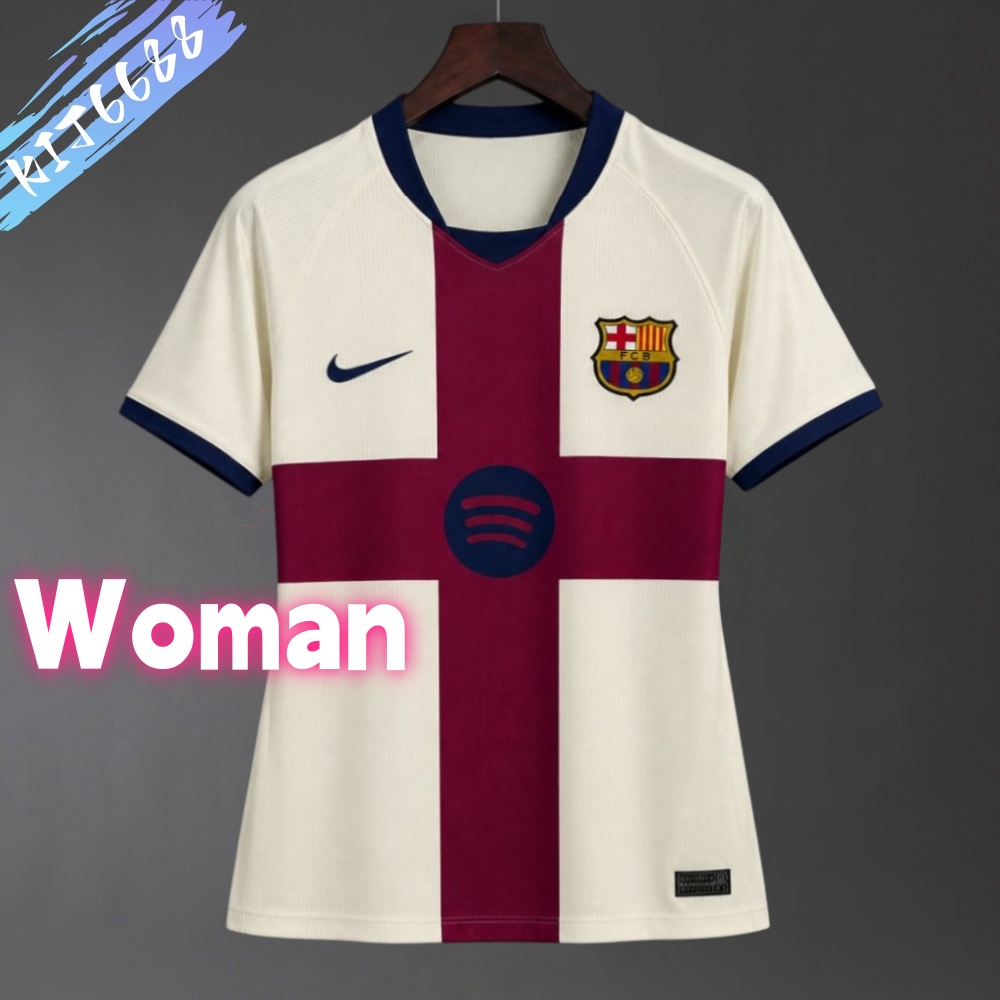 2026/2027 Barcelona Third Away Woman Football Shirts (Fan version)