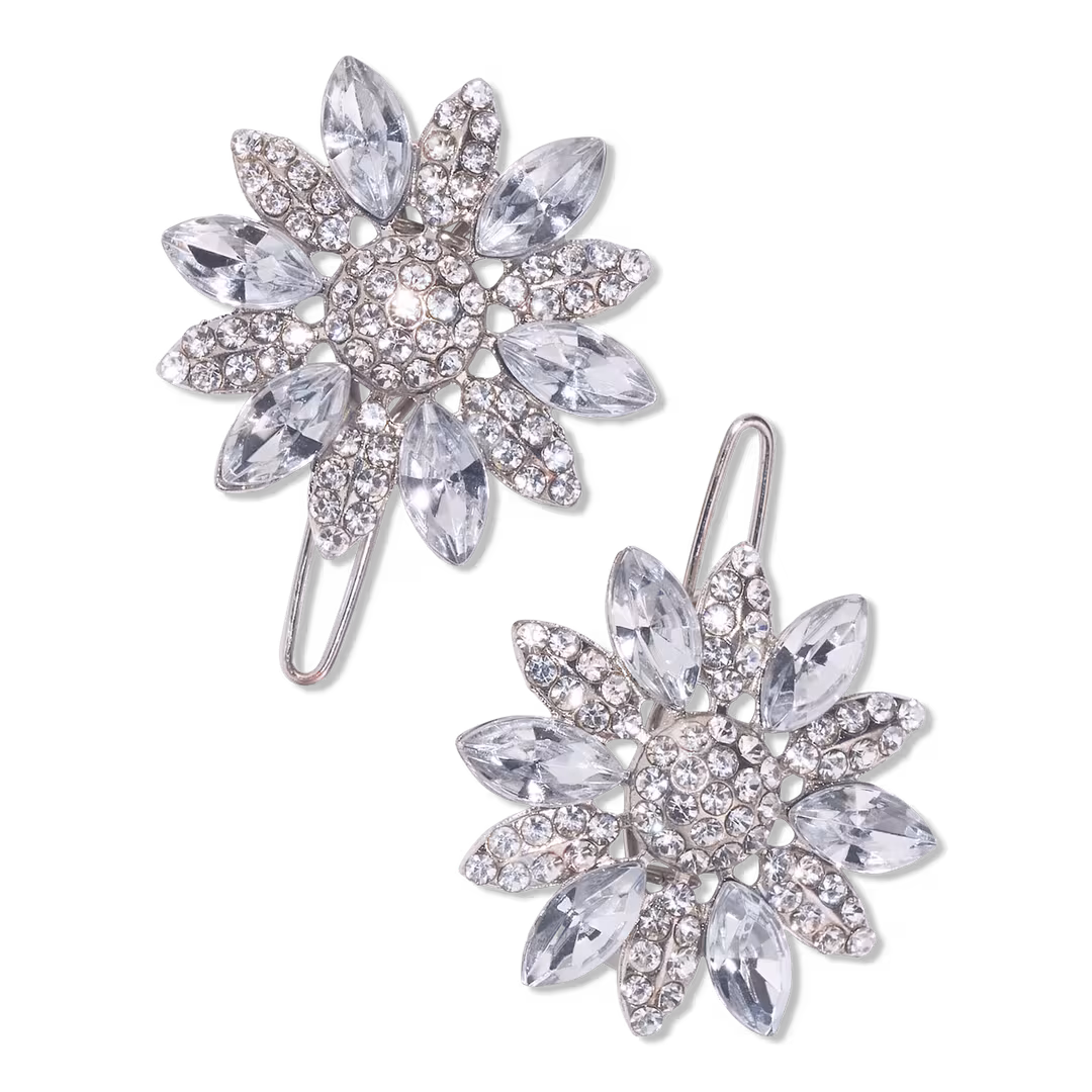 Conair Accessories  Crystal Stone Barrette Set