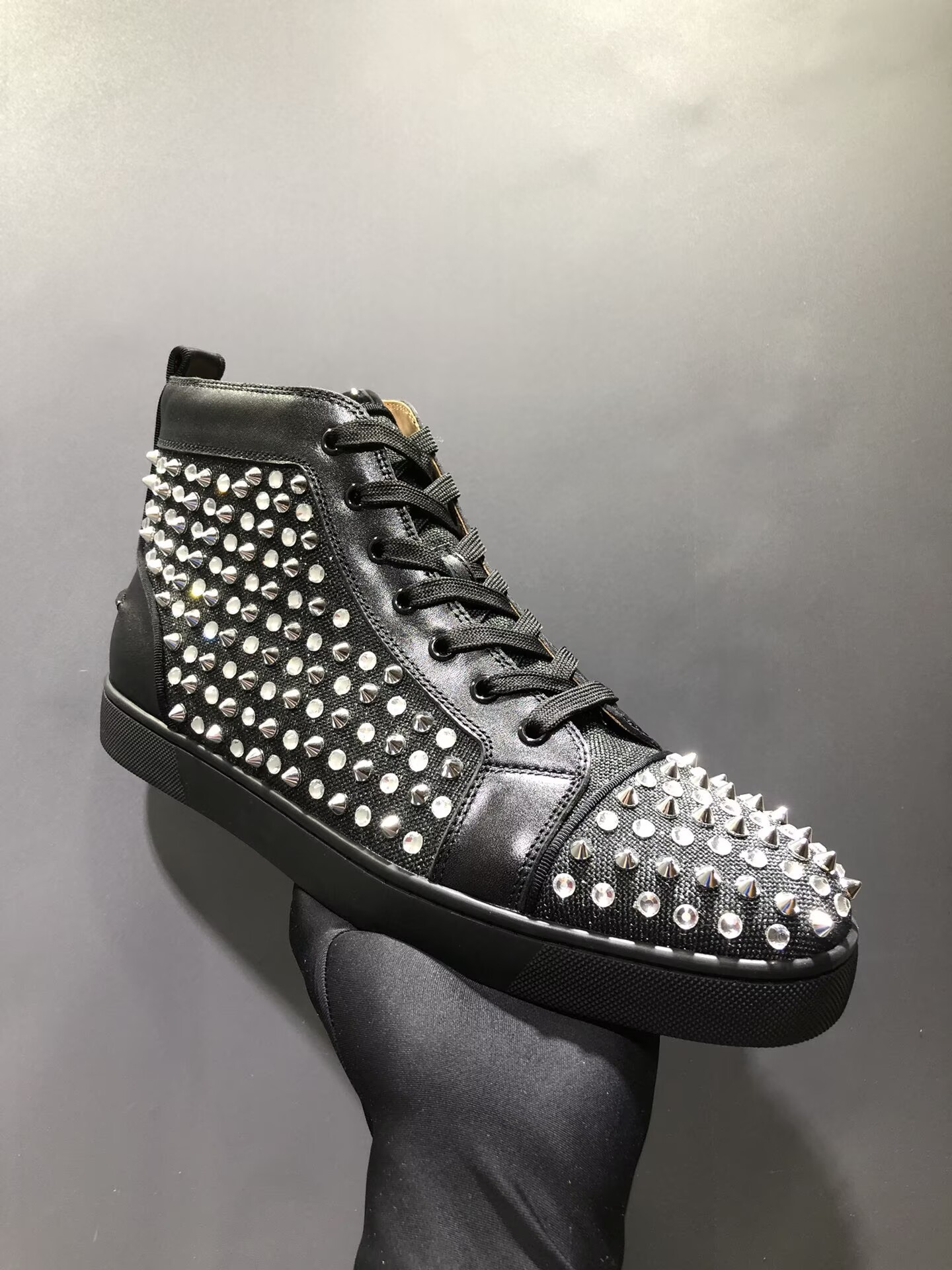 Christian Louboutin Red bottom High-Top - CCSHOES