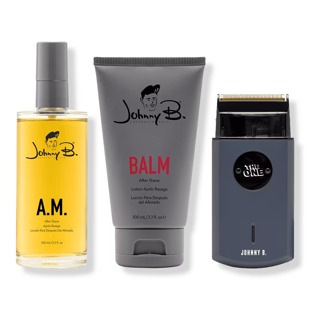 Johnny B. Hair Care  Electric Shaver & Aftershave Kit
