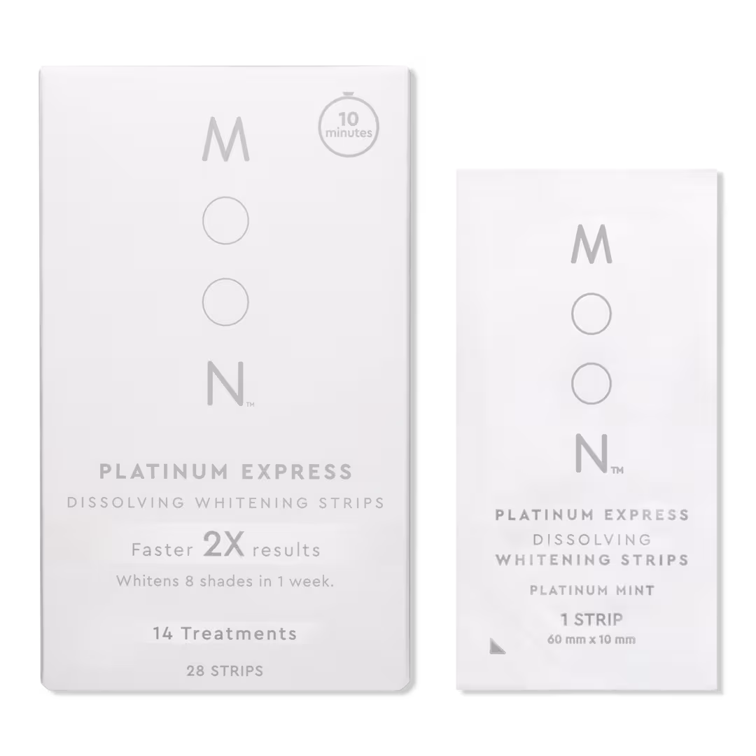 Moon  Platinum Dissolving Teeth Whitening Strips