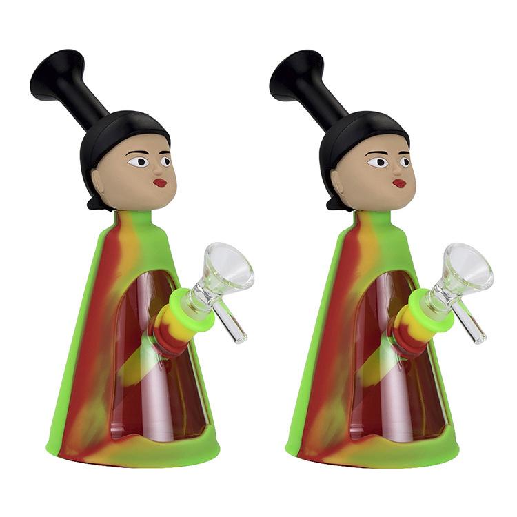 7 Silicone Women Novelty Dab Rig