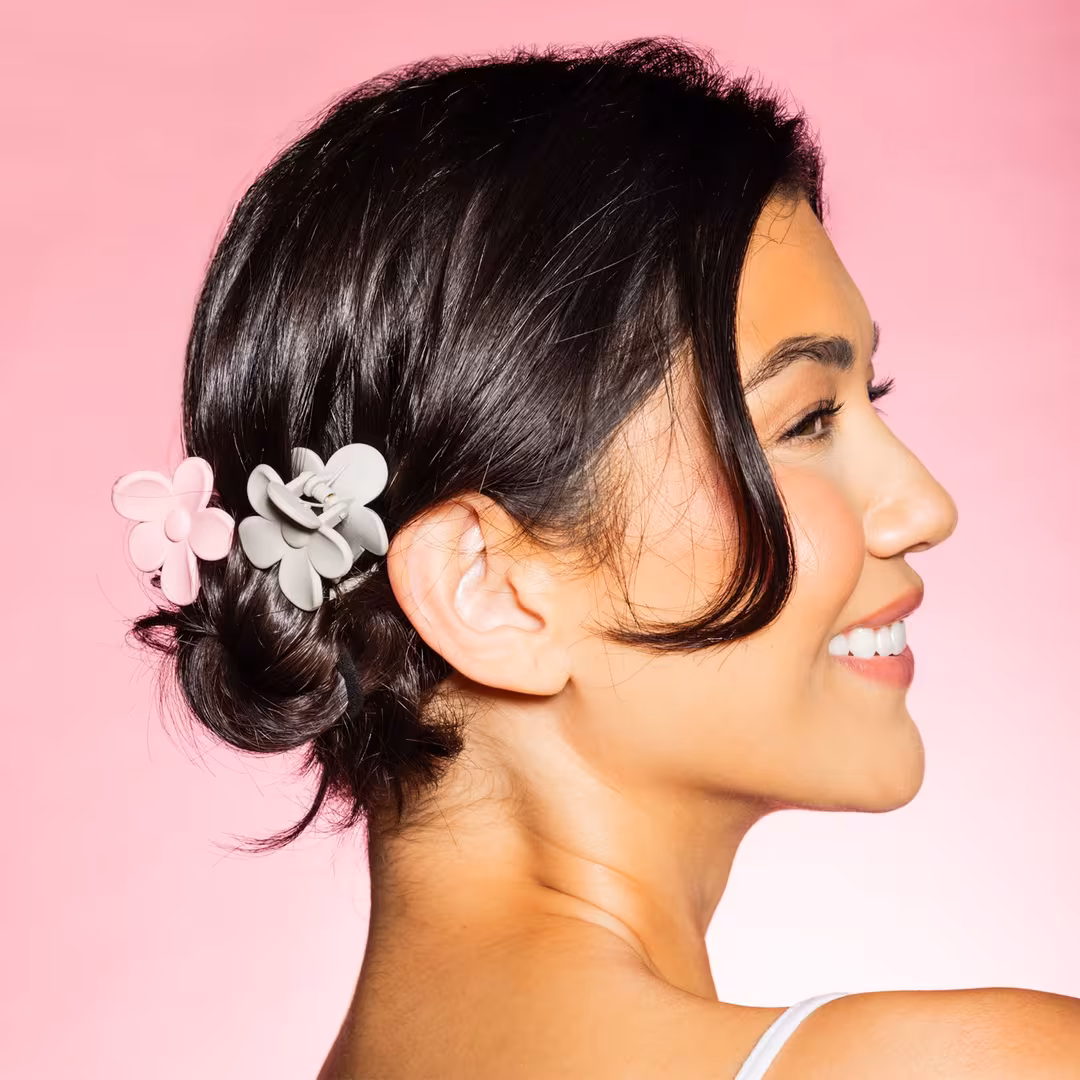 GIMME beauty  Fine Hair Small Flowers Claw Clip