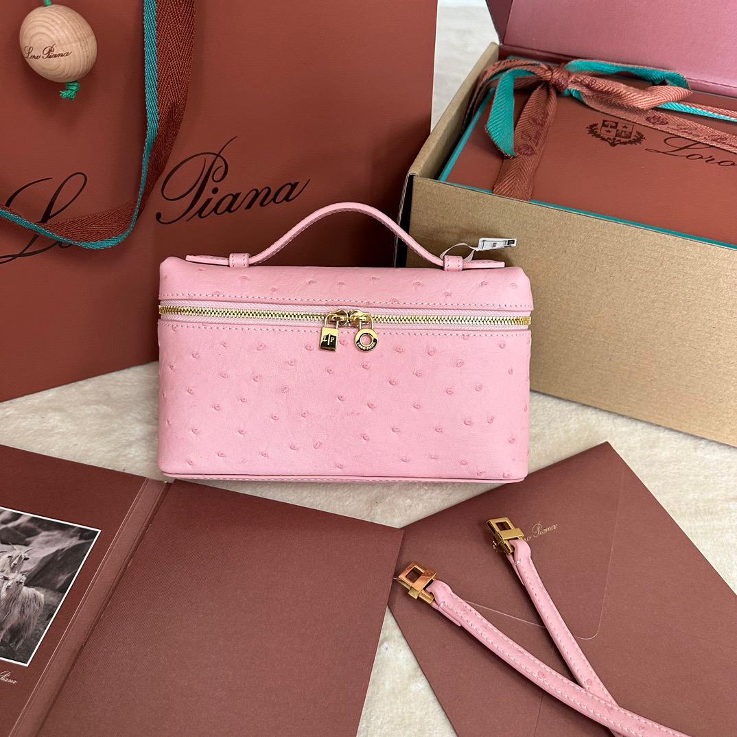 Loro Piana Extra cket L19 handle bag