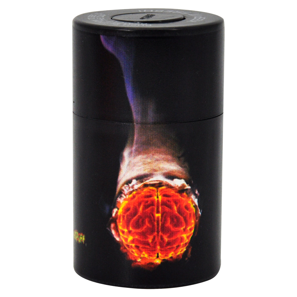 Plastic Can Marijuana Container