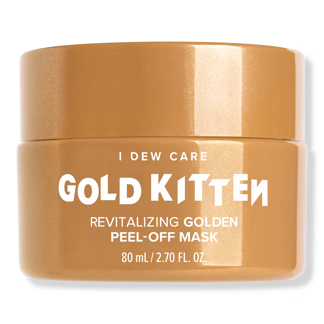 I Dew Care  Gold Kitten Revitalizing Golden Peel-Off Mask