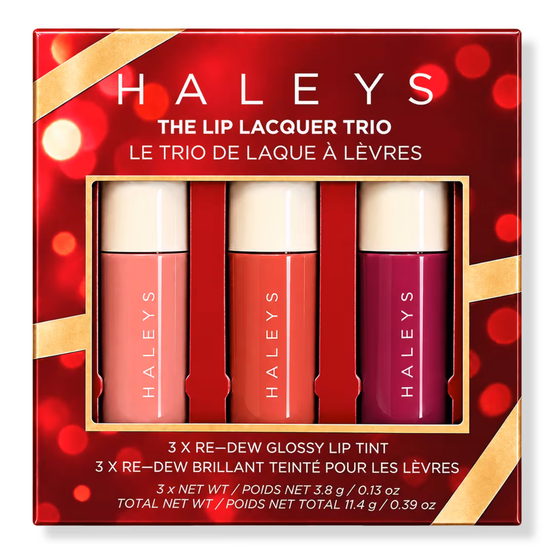 HALEYS Beauty  The Lip Lacquer Trio