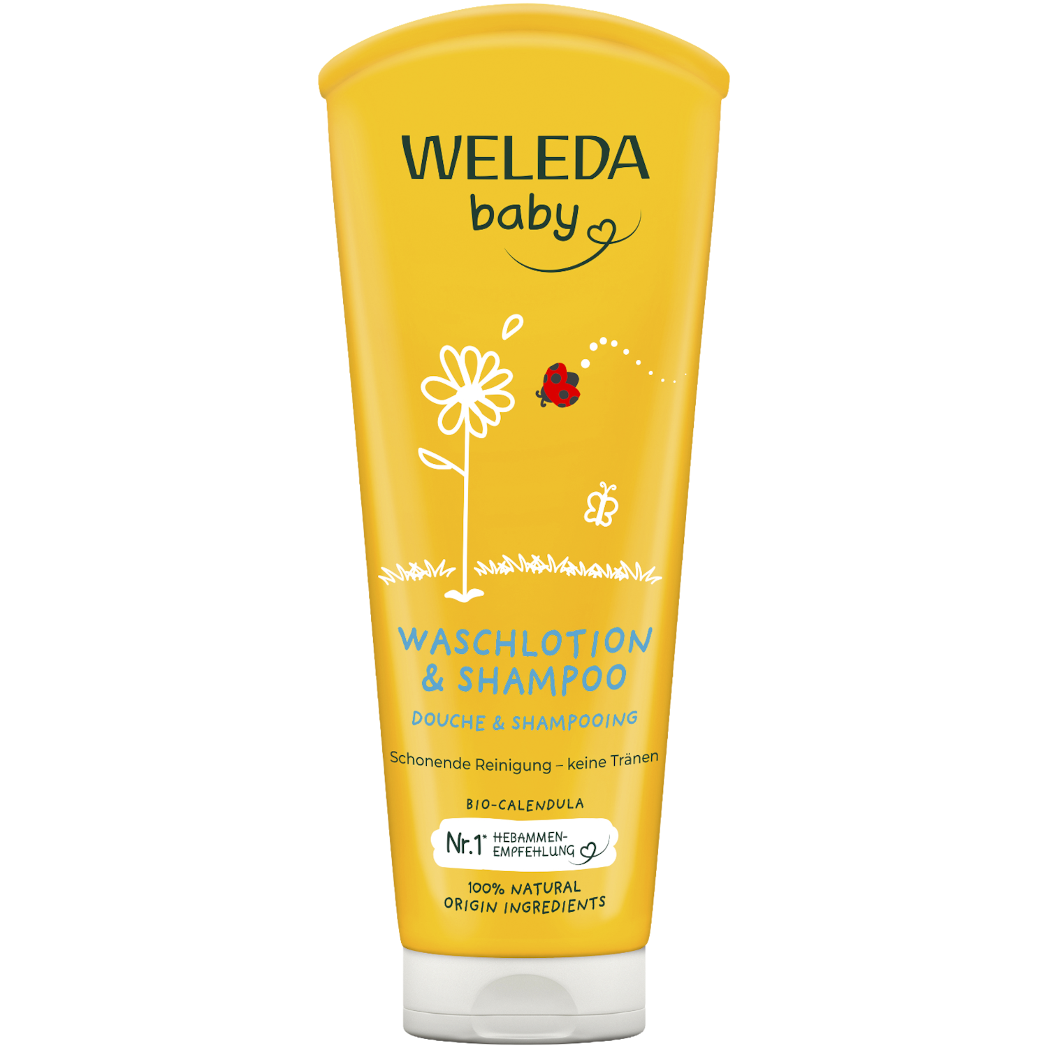 Calendula Baby & Kind Waschlotion & Shampoo