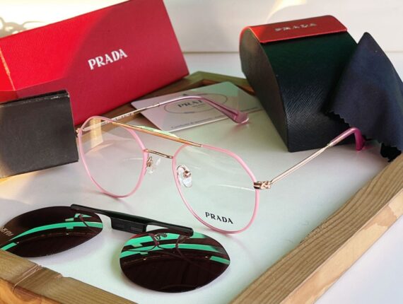 Prada clipon eyeglasses