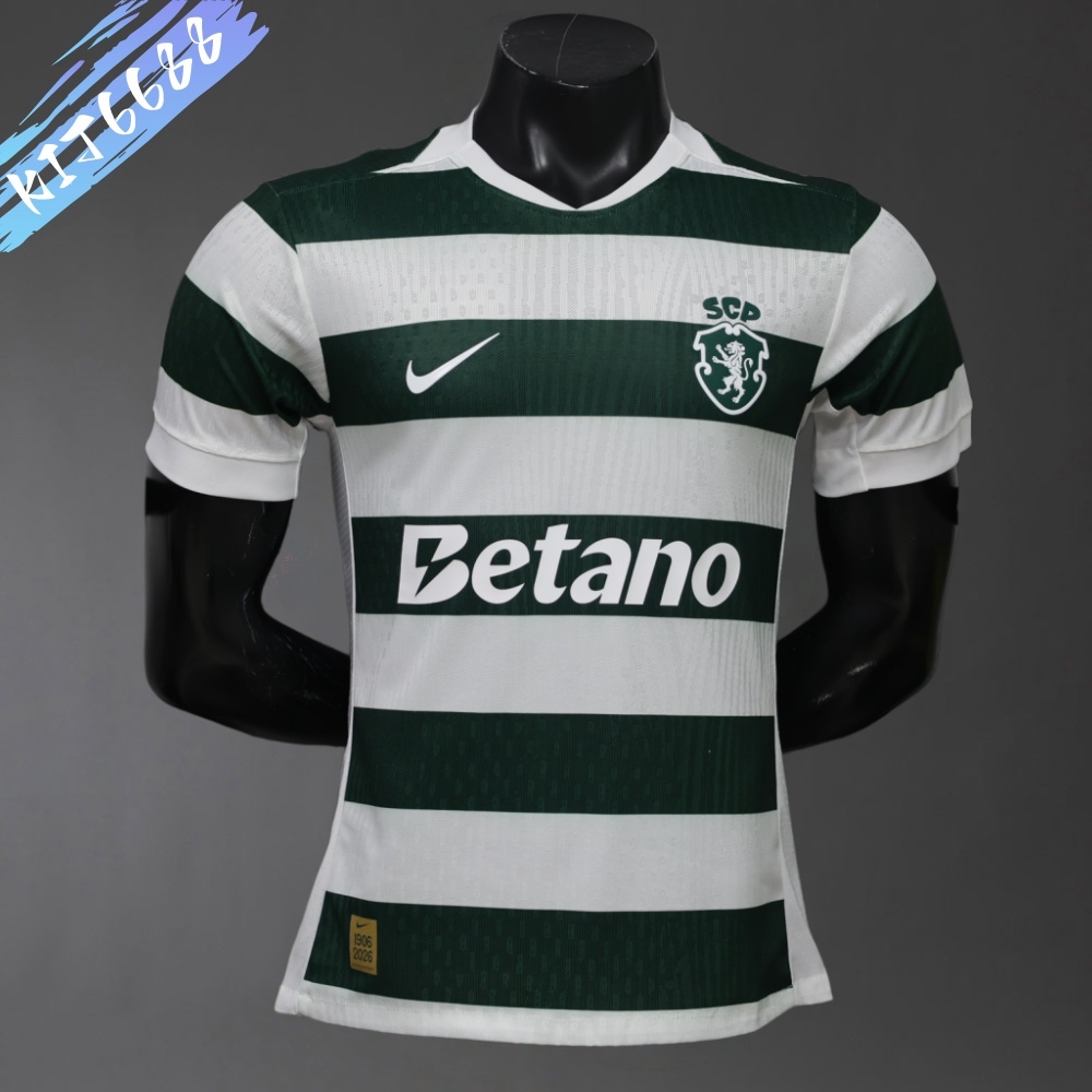 2026/2027 Sporting Lisbon Home Football Shirt（Player version）
