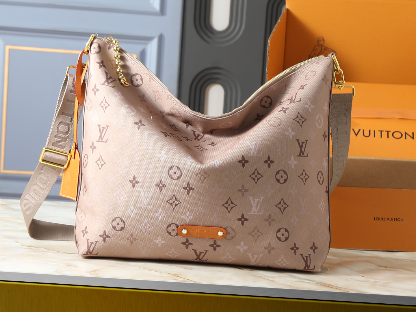 LV Vagabond Hobo Handbag