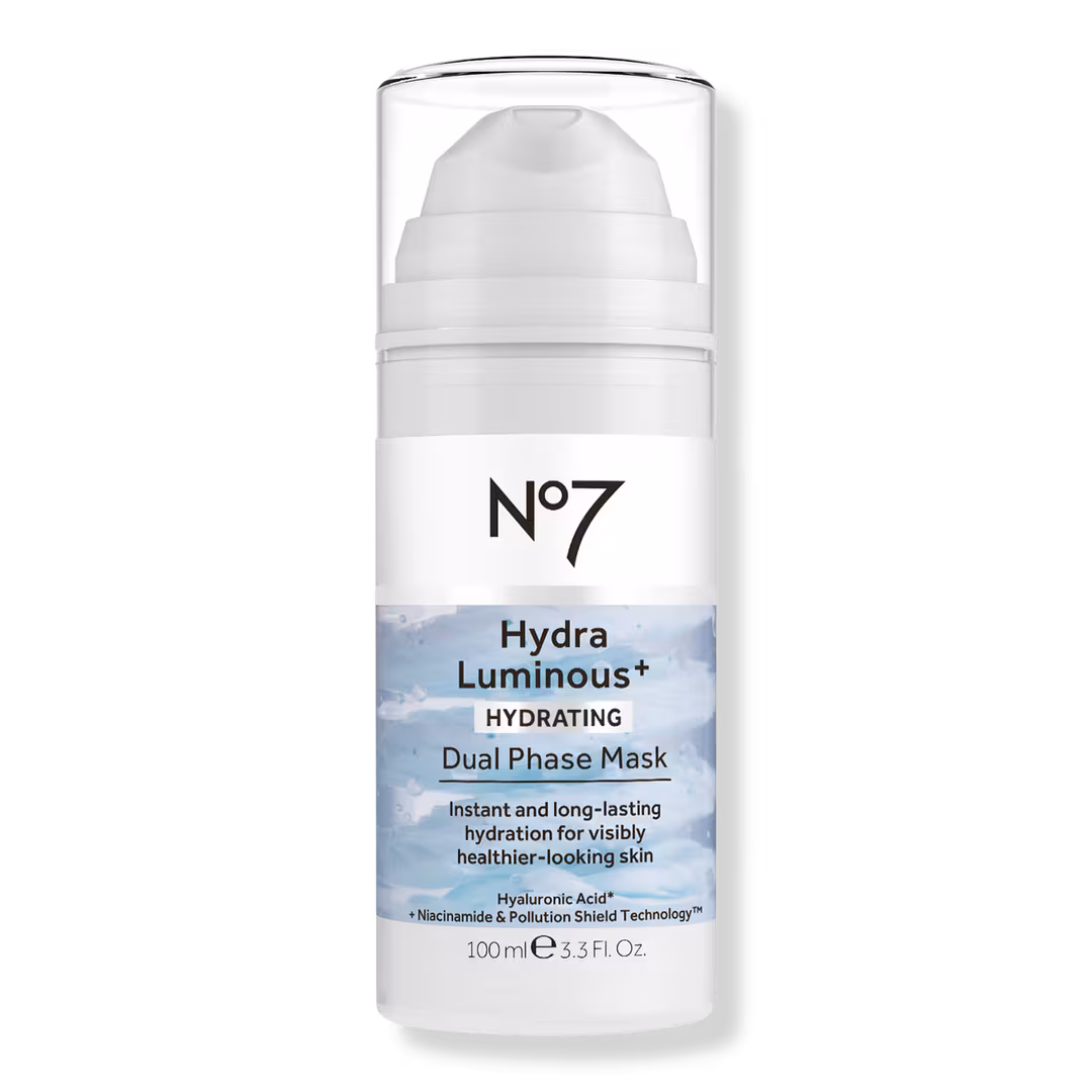 No7  HydraLuminous+ Hydrating Dual Phase Mask