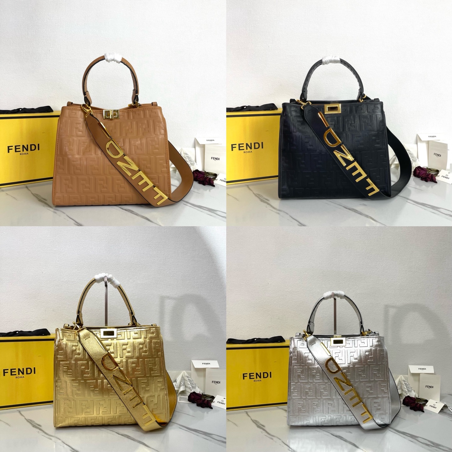 Fendi Peekaboo ISeeU Tote Bag