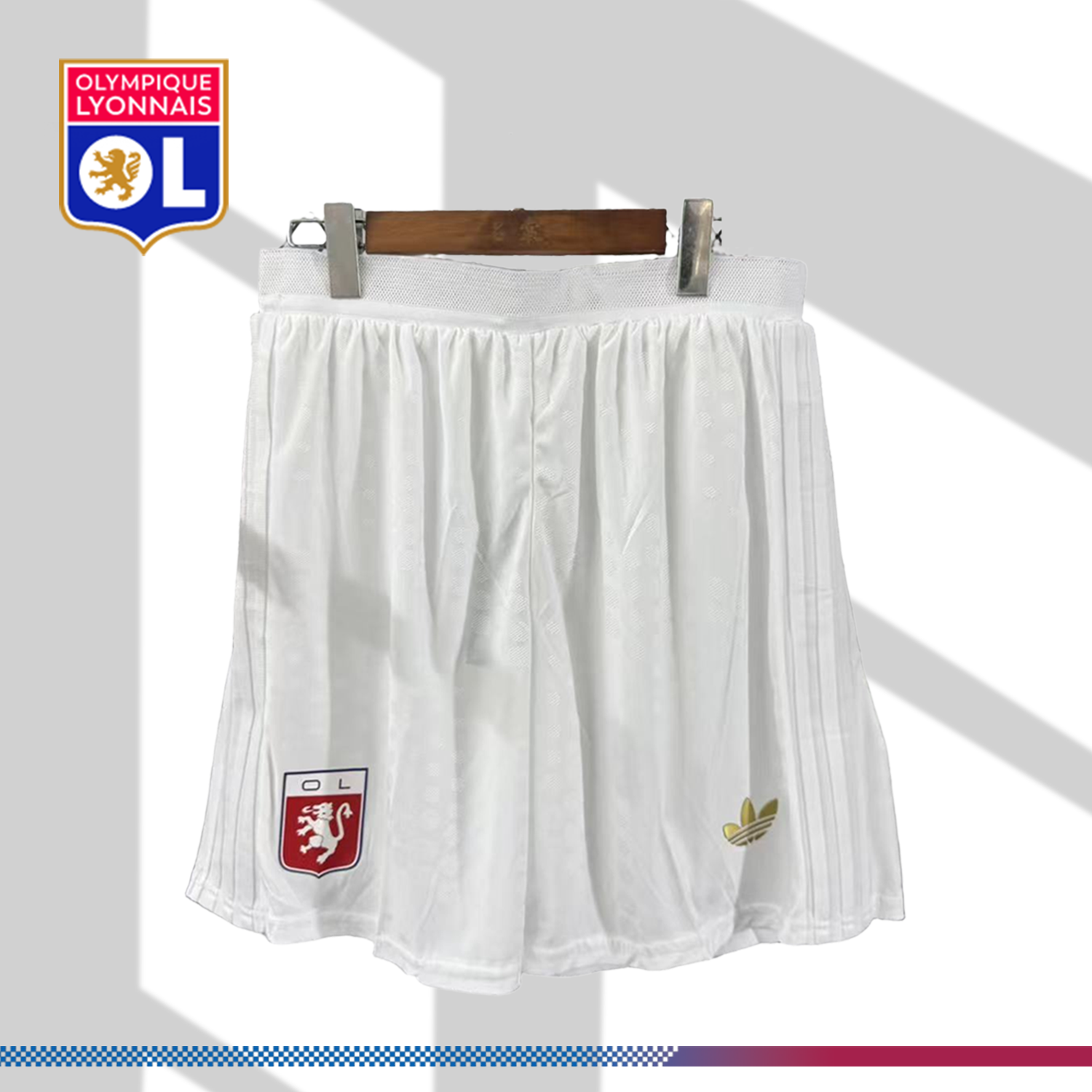 2025/2026 Lyon White Shorts (Player Edition)