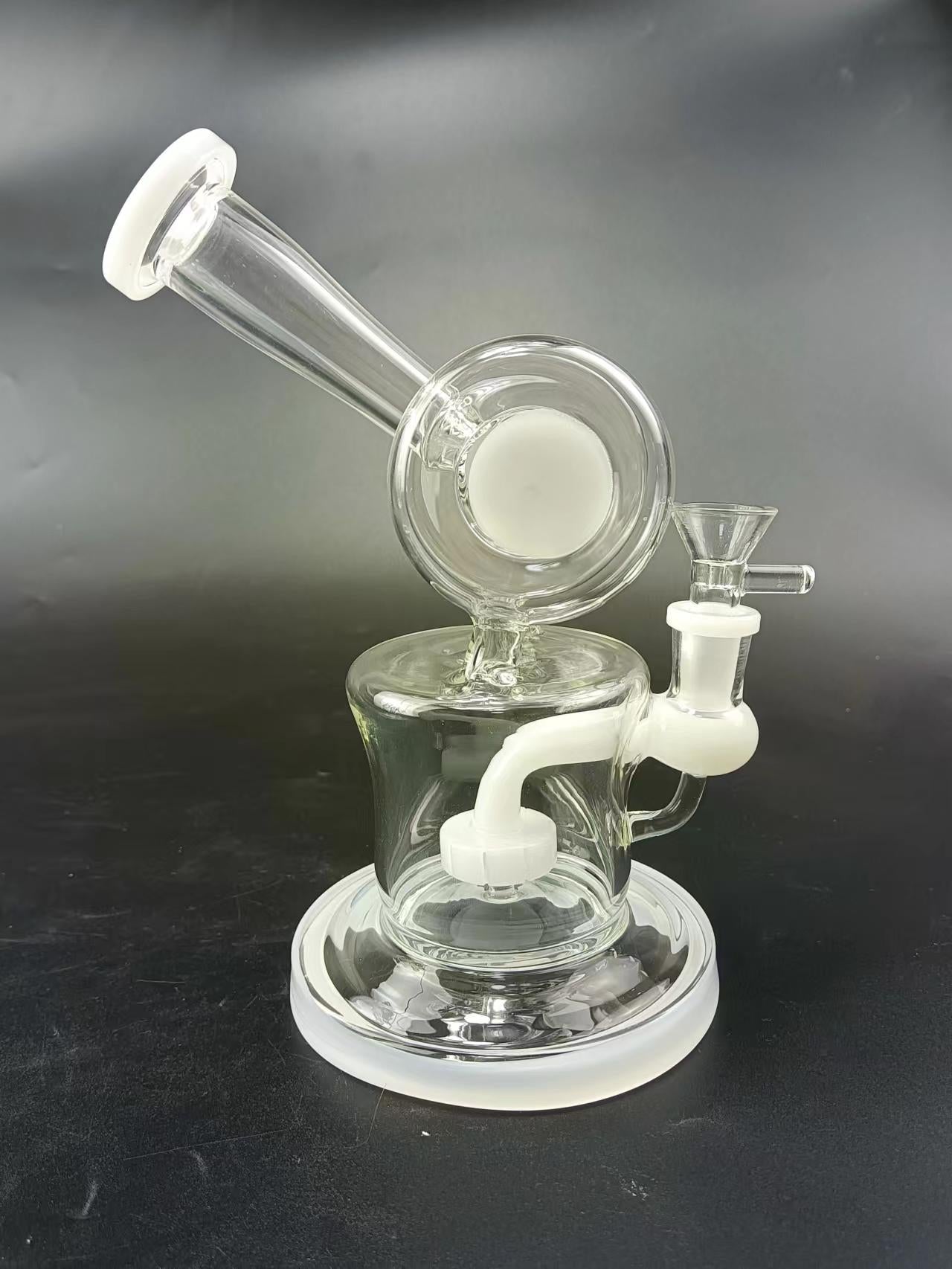 8 Showerhead Perc Double Chamber Dab Rig