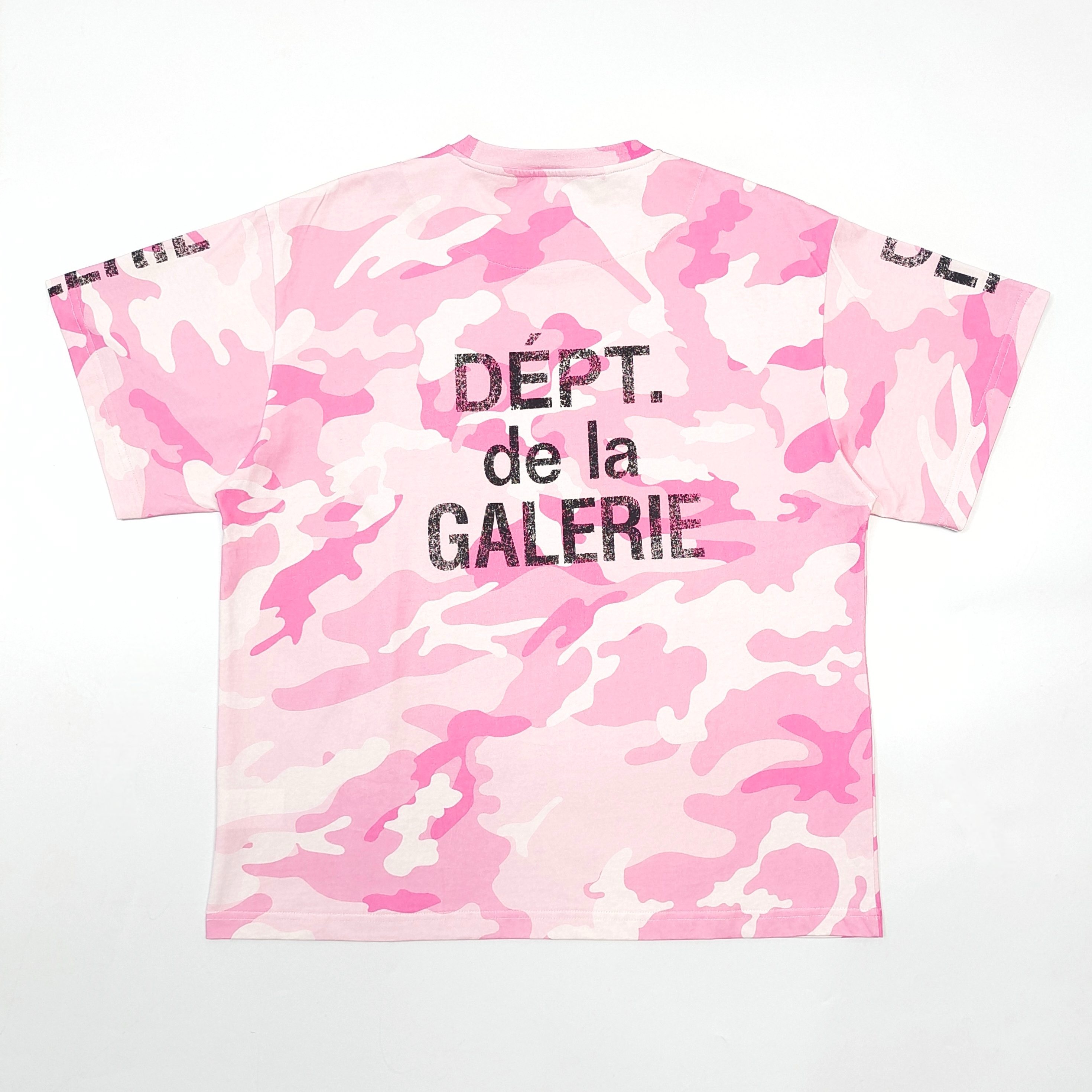 1:1 GD Pink Camo Vertical French Tee