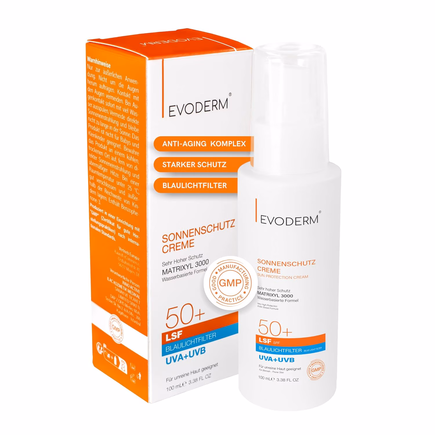 Sonnenschutzcreme LSF 50+