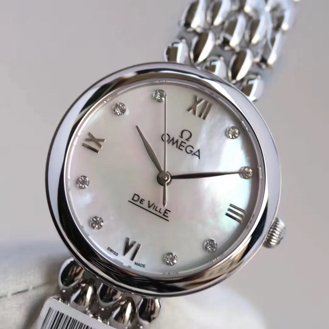 Omega Watch De Ville 32.7mm Silver Mop Pearl Dial