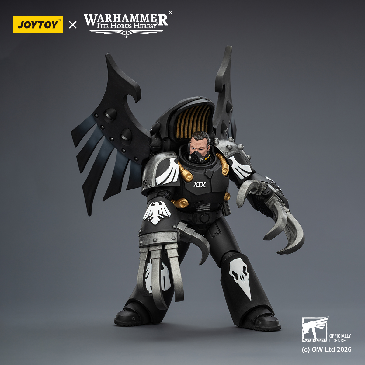 JOYTOY Warhammer The Horus Heresy 1:18 Raven Guard Legion - JOYTOY WORLD